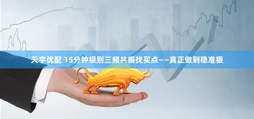 天宇优配 15分钟级别三频共振找买点——真正做到稳准狠