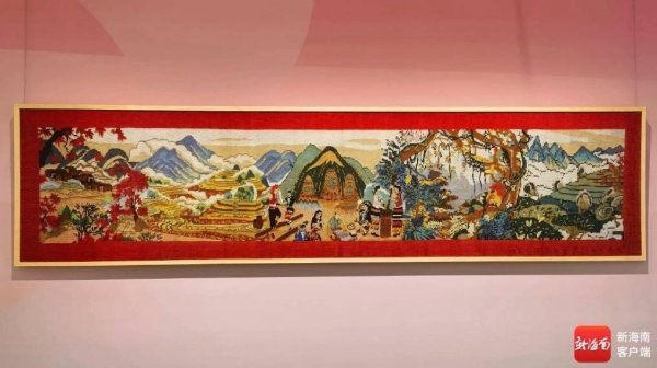 掌牛宝 把五指山织进黎锦，献给了不起的“她”